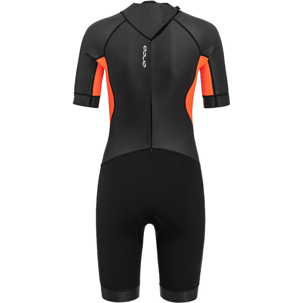 2026 Orca Da Donna Vitalis Back Zip Open Water Swim Shorty Muta NN6Y - Black